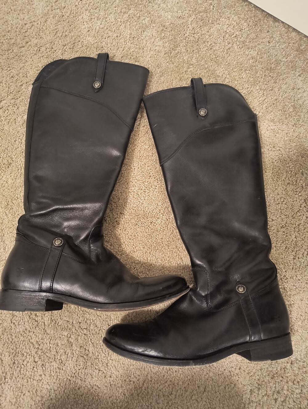 Frye Melissa Button Two Riding Boot - Picture 2 of 8